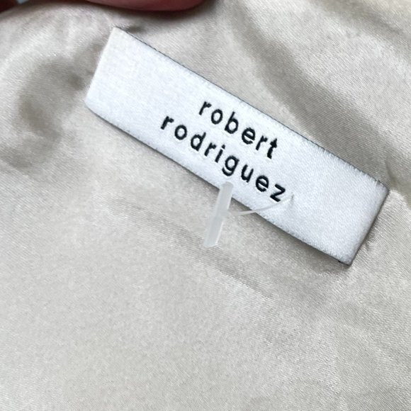 Robert Rodriguez one shoulder silk blouse size 8 - Picture 10 of 12